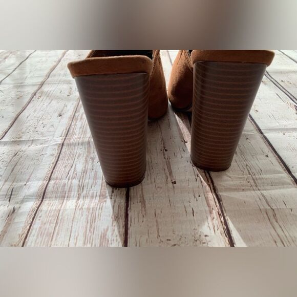 Justfab Mod Block Heeled Mule Size 6 - Picture 7 of 8